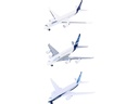 Majorette Airplane Assortment, 3-sort. Metall 1:64