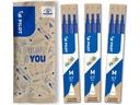 Pilot Ersatzminen Frixion Ball 0.7 mm, Blau, 9 Stück