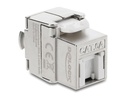Delock Keystone-Modul RJ45 Buchse zu LSA Cat.6A geschirmt