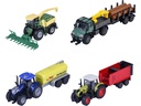 Majorette Farm Trailer, 4-sort. Kunststoff Metall mehrfarbig