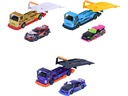 Majorette JDM Legends Tuning Transporter, 3-sort. mit Anhänger