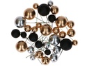 BackshopSchweiz Einstecker Set Simply Making Bubbles, Gold / Silber