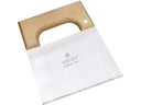 Heidi Cheese Line Line Käseschaufel Nature, 15 x 15cm, Inox und Buche