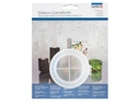 Glorex Kerzengiessform Weiss, rund