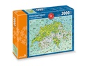 Carta.Media Puzzle Erlebnisland Schweiz 2000 Teile