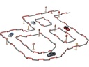 Goki Spielset Strassenbau FlexiRoads 80-teilig