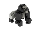BRIXIES Bausteinmodell Gorilla aus 134 Bausteinen