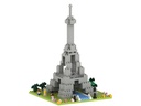 BRIXIES Bausteinmodell Eiffelturm aus 257 Bausteinen