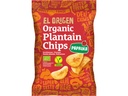 El Origen Kochbananen Chips Paprika  Beutel 80g