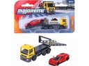 Majorette ADAC Tow Truck yellow w. Ford GT red Gelb Rot