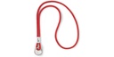 Pantone by Copenhagen Design Schlüsselanhänger Key Chain Long Rot, 48.0 x 3.3 cm, Long