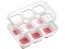 Westmark Eiswürfelbereiter mit Deckel Cube Rot