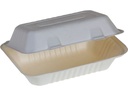 belesse nature Menübox Zuckerrohr weiss 50 Stück