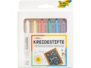 Folia Kreidestifte Set BASIC Kreidestifte mehrfarbig 2 mm 6er-Set