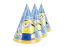 Partydeco PartyDeco Partyhütchen Minions, 6er-Set 16 cm Mix 6 Stück