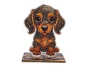 CRAFT Buddy Crystal Art Buddy Welpe Dackel
