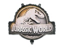 Partydeco Folienballon Jurassic World Logo Schwarz/Mehrfarbig/Grau