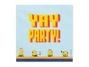Partydeco Servietten Minions, 20er-Set 33 cm x 33 cm
