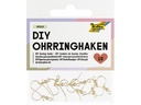 Folia DIY Ohrringhaken Goldfarben 18 x 20 mm, 10 Stück