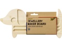 Folia Perlenbrett SAUSAGE DOG Dackel-Motiv 31.5 x 15 cm
