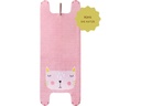 Yogitier Kimmi die Katze Naturkautschuk Mikrofaser Rosa 155 x 60 cm