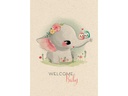 Natur Verlag Glückwunschkarte Welcome Baby A4