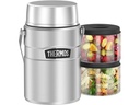 Thermos Thermo-Foodbehälter Stainless King 1.2 Liter, Silber
