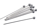 Fackelmann Cocktailspiesse Kugel, 11 cm, Inox, 10 Stück