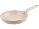 Fackelmann Bratpfanne Shell 24 cm, Beige