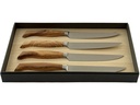 Wok Steakmesser Hellbraun
