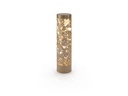 STT Laterne Antic Pillar Farfalla Braun, 38 cm