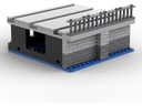 Stone Heap Hafenmodul Gerade