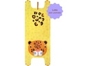 Yogitier Luka der Leopard Naturkautschuk Gelb 155 x 60 cm