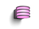 Philips Hue Wandleuchte Lucca RGBW 1100 lm Anthrazit
