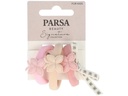 Parsa Beauty Haargummi, mehrfarbig 3 Stück