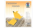 URSUS Faltblätter intensiv uni 20 x 20 cm 100 Blatt maisgelb