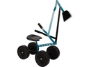small foot Bagger mit Rädern Blau