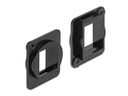 Delock Halterung Keystone 1 Port für D-Typ