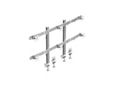 ICY BOX Tischständer IB-MS666-T6 bis 8 kg – Silber