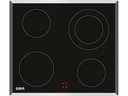 Sibir Glaskeramik-Kochfeld GK 4220 Quicklight Mit Rahmen