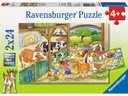Ravensburger Puzzle Fröhliches Landleben 2 x 24 Teile