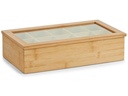 Zeller Present Bambus 36 x 20 x 9 cm, Braun