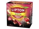 Lipton Teebeutel Schwarztee Apple Rhubarb 20 Stück