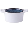 Lunasol Schale Gaya Atelier Night Sky / Weiss 6 Stück Ø 6 cm