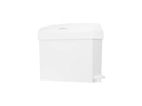 Clear+ by CWS Abfallbehälter für Hygieneabfälle 15 l, Weiss