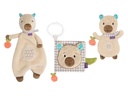 fehn Geschenkset «Capybara Clara» Mehrfarbig