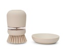 Brabantia Spülbürste mit Seifenspender PerfectFit Beige