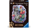 Ravensburger Holz-Puzzle Lovely Cat 150 Teile