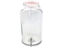 Vin Bouquet Getränkespender Getränkespender 8 Liter, Transparent