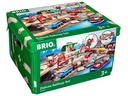 BRIO Strassen & Schienen Bahn Set Deluxe
